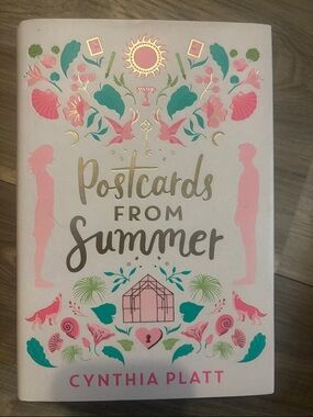 Postcards From Summer by Cynthia Platt - Pink & Teal Decorative Cover